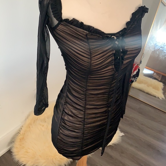 Mini Mesh Dress - Picture 7 of 8